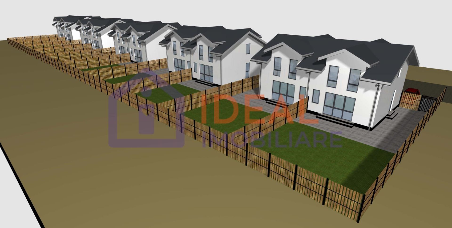 Duplex Modern la cheie si 270 de mp de curte, in Cisnadie - Poză 1