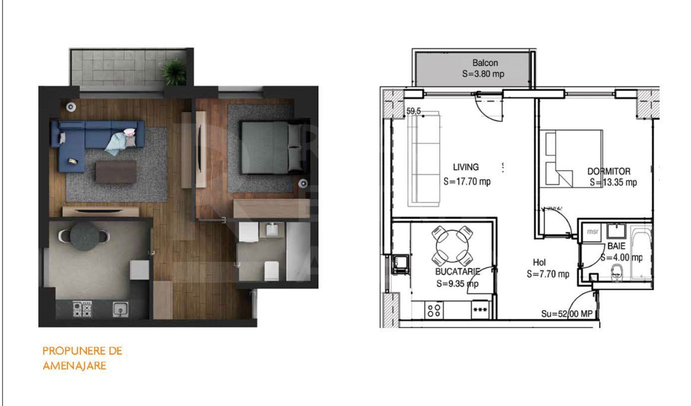 Vânzare, apartament, 2 camere, Berceni, Sector 4, București - Poză 2