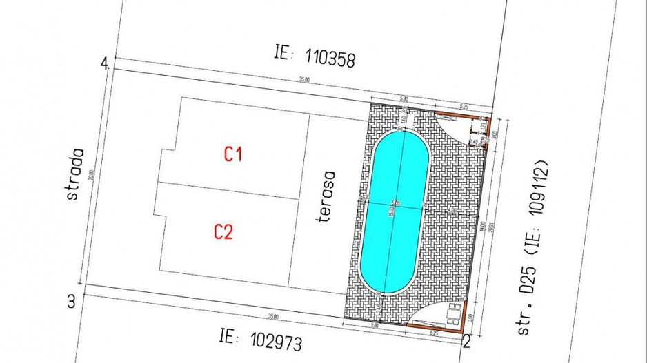 Casa UNICA Mamaia Nord | Kazeboo Beach | Curte 500 mp - Schiță 19