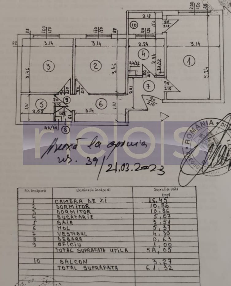 VANZARE 3 CAMERE DECOMANDAT -Drumul Taberei-  Tricodava - Poză 9