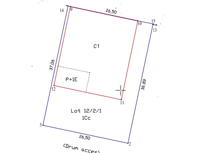 CENTURA - Rudeni | HALA 510 mp| Birouri 60mp | Parc Industrial nou - Schiță 2