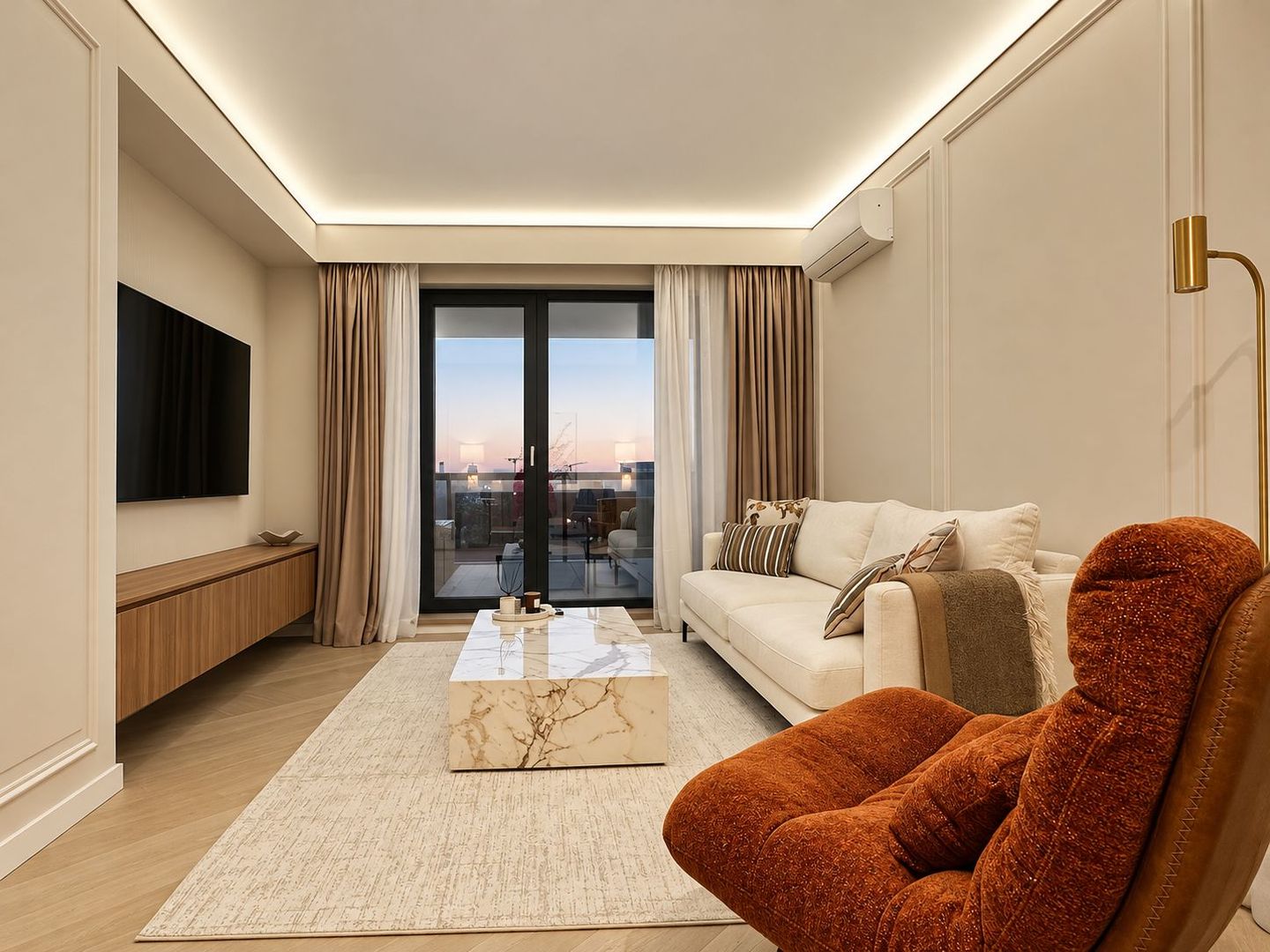 Premium 2-Room Apartment for Rent | Designer Interior | Porsche Pipera - Poză 4