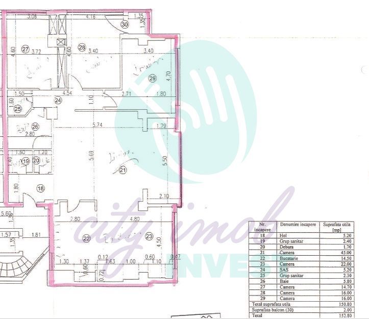 Apartament 5 camere cu 2 parcari,  langa parcul Herastrau - Poză 2