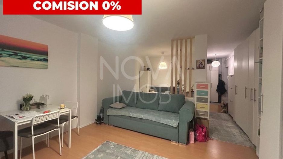 Apartament cu 1 camera, etaj intermediar, mobilat si utilat - Poză 1