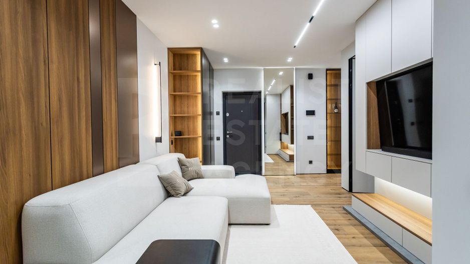 Apartament mobilat de 90 mp cu 3 dormitoare în Buiucani - Poză 3