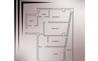 Tomis Nord/Carrefour -Vanzare apartament 3 camere, bloc nou. - Poză 14