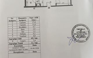 Vânzare Apartament 2 camere Sebastian - Poză 8