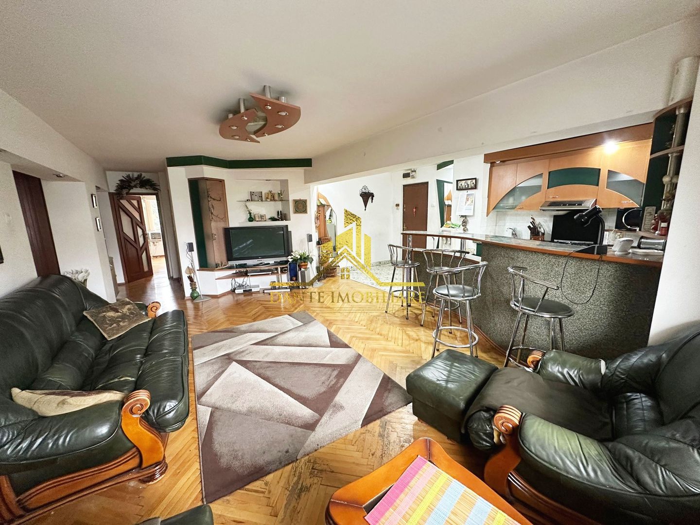 4 camere, spatios, mobilat modern, 2 bai, parcare, Manastur, zona BIG - Poză 6