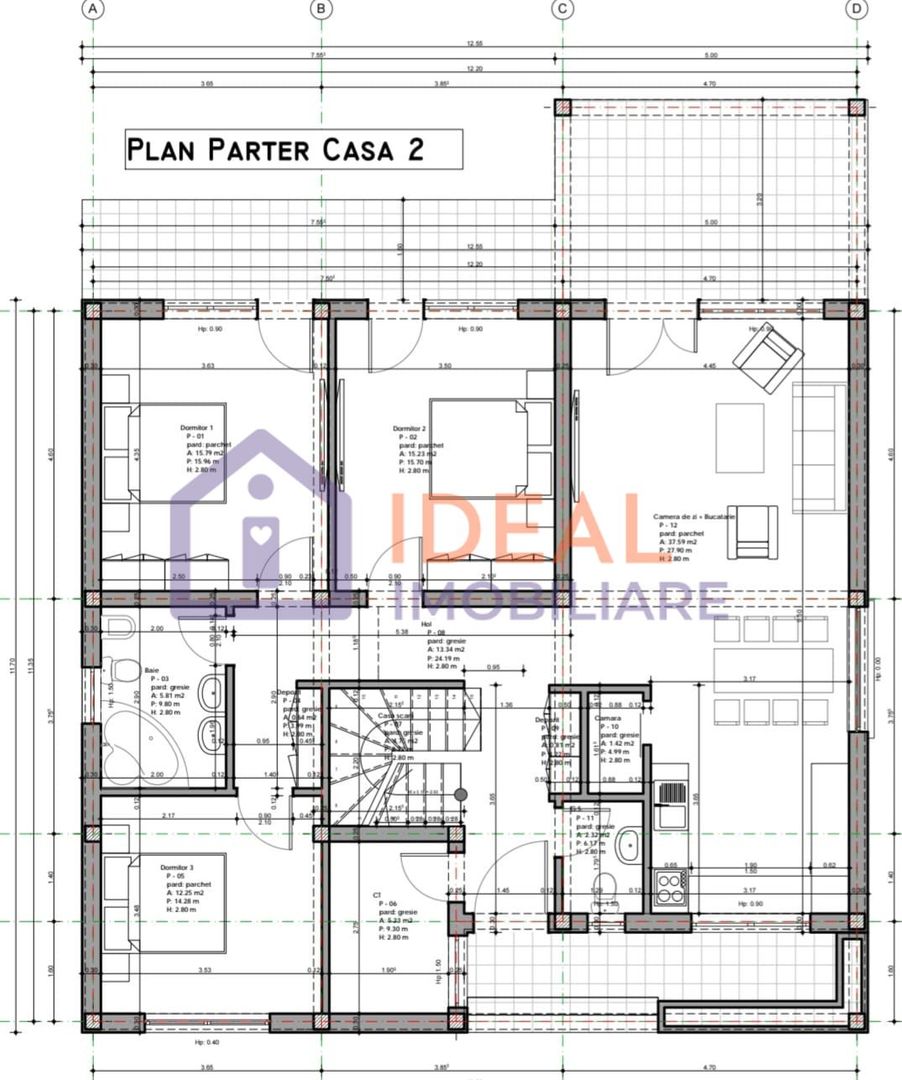 Casa Individuala pe un singur nivel, zona Sura Mica - Schiță 20