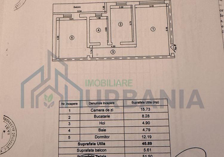 Apartament 2 camere, 52 mp, Valea Lupului, bloc nou, parcare inclusă - Poză 8