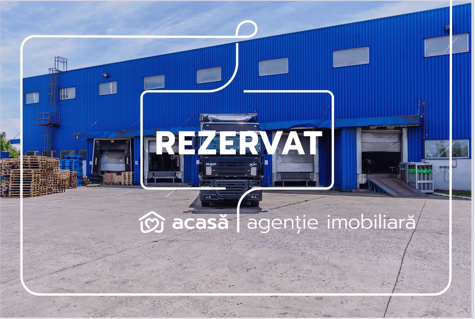 REZERVAT: Hală industrială cu platformă betonată - Poză 1