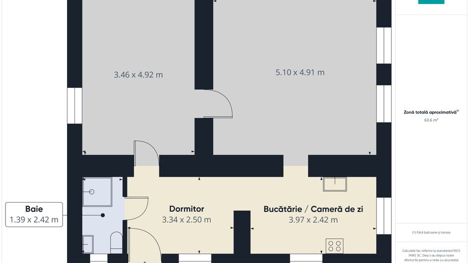 Casă cu 2 camere în Kunagota-Ungaria - Poză 9