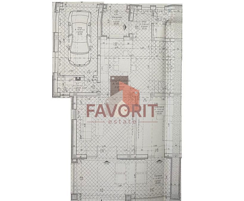 Duplex cu garaj. Finalizat . Dumbravita- zona Mures - Schiță 20