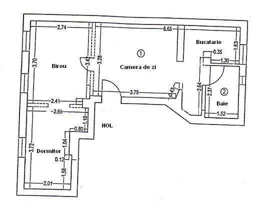 2 camere| DOROBANTI-RADU BELLER - Schiță 13