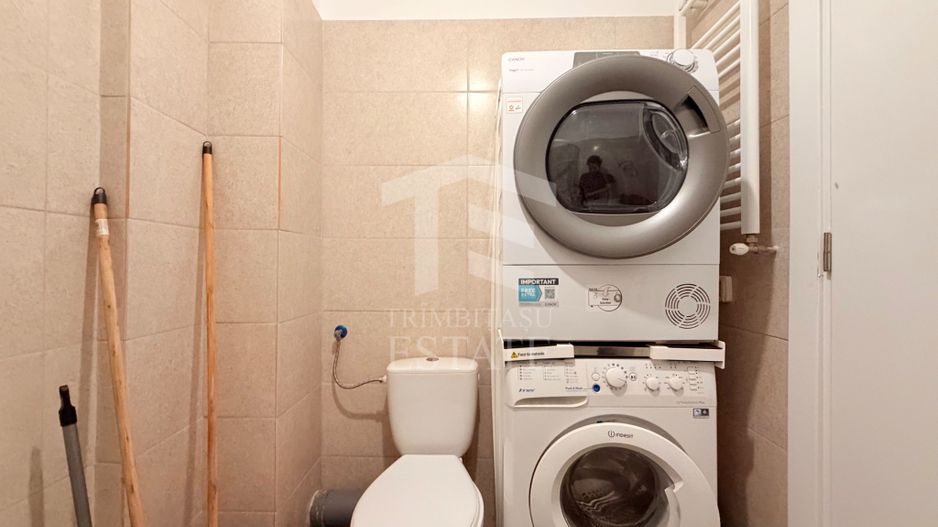 Studio | De Inchiriat | Parcare | Centrala | Bloc 2021 | Demisol Înalt - Poză 12