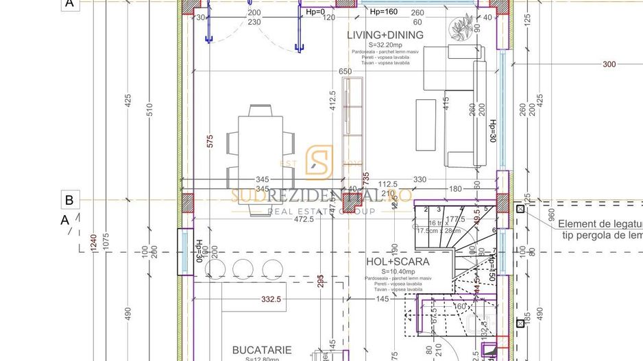 Vila individuala cu 4 camere, Intrare Berceni, constructie 2026 - Schiță 7