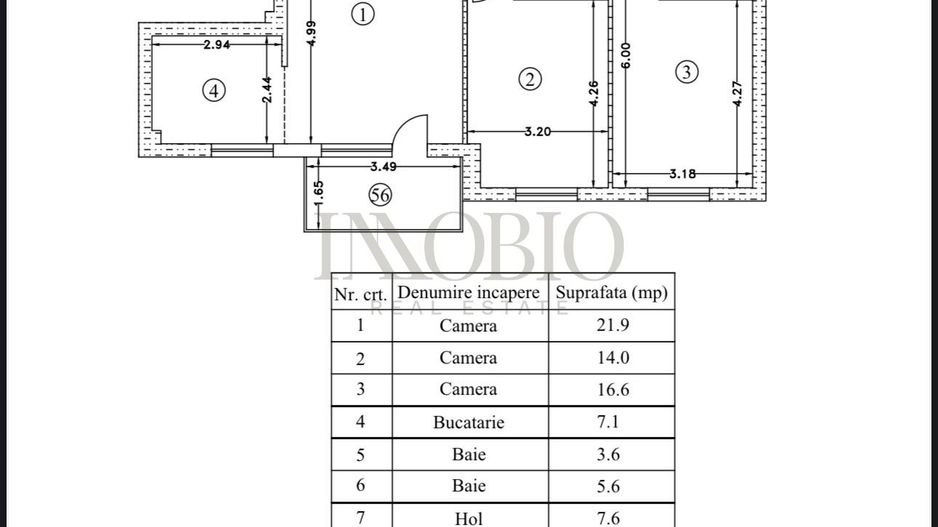 Apartament 3 Camere | Imobil Nou | Atrium Plaza - Poză 13