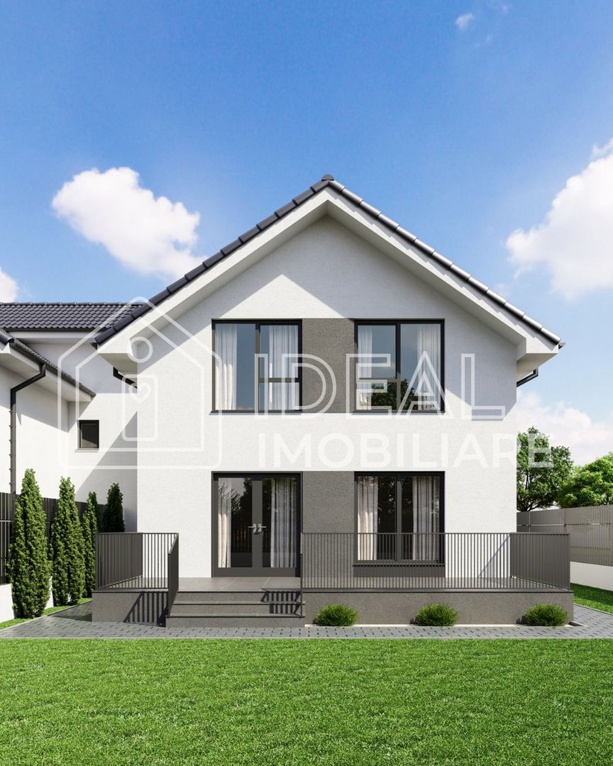 Casă individuală P + M – Șura Mare | 120 mp utili | 5 camere | Curte 262 mp - Poză 1