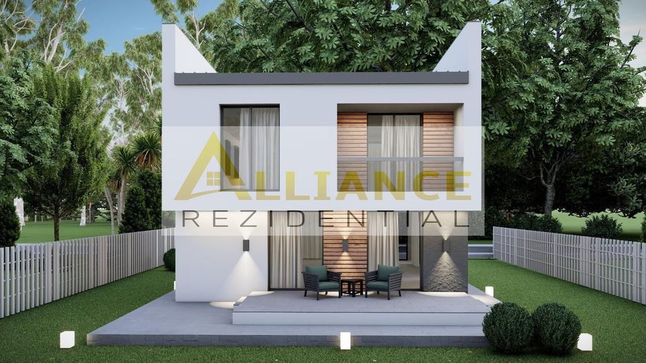 Vila individuala P+1E ~ 4 camere 3 bai ~ 355mp teren - Poză 3