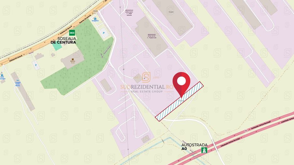 Teren intravilan, 4200 mp, adiacent A0 si Centura Sud - Poză 4