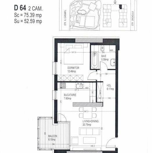 Apartament modern ONE HERASTRAU PLAZA I  2 camere - Poză 6