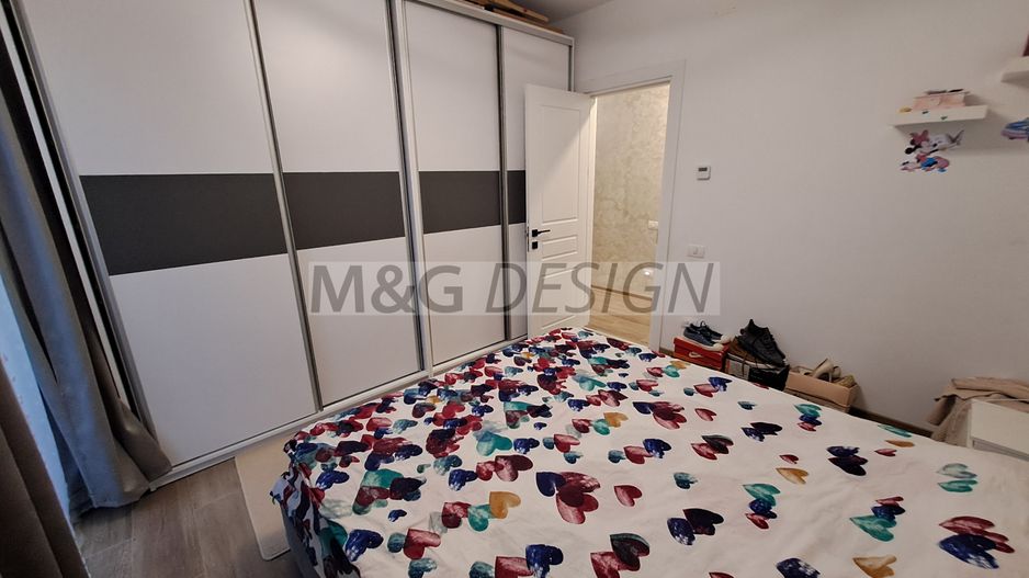 3 camere  bloc nou, 80 mp utili , balcon de 20 m - Poză 19