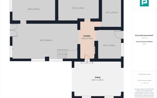 Casă individuală cu etaj 156 mp utili, teren 983mp - Poză 10