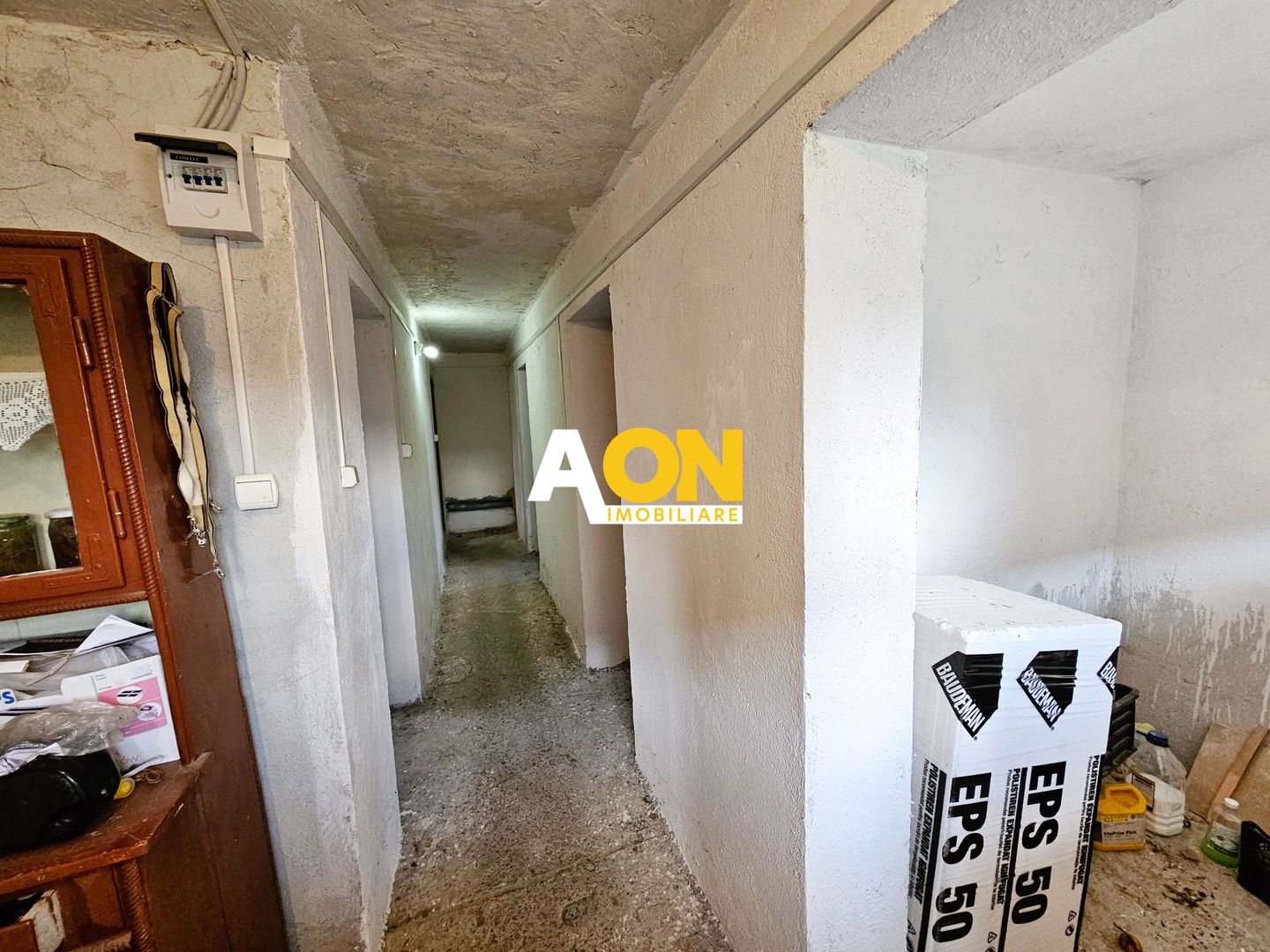 Casa semifinisata, 4 camere, 1755 mp teren, la asfalt, zona Paclisa - Poză 15