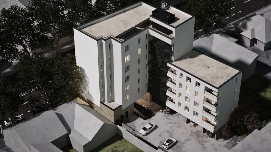 Teren + proiect autorizat S+P+6E, Timișoara - Poză 3