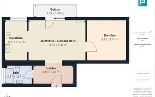 Chirie 2 camere Strada Facliei - Poză 7