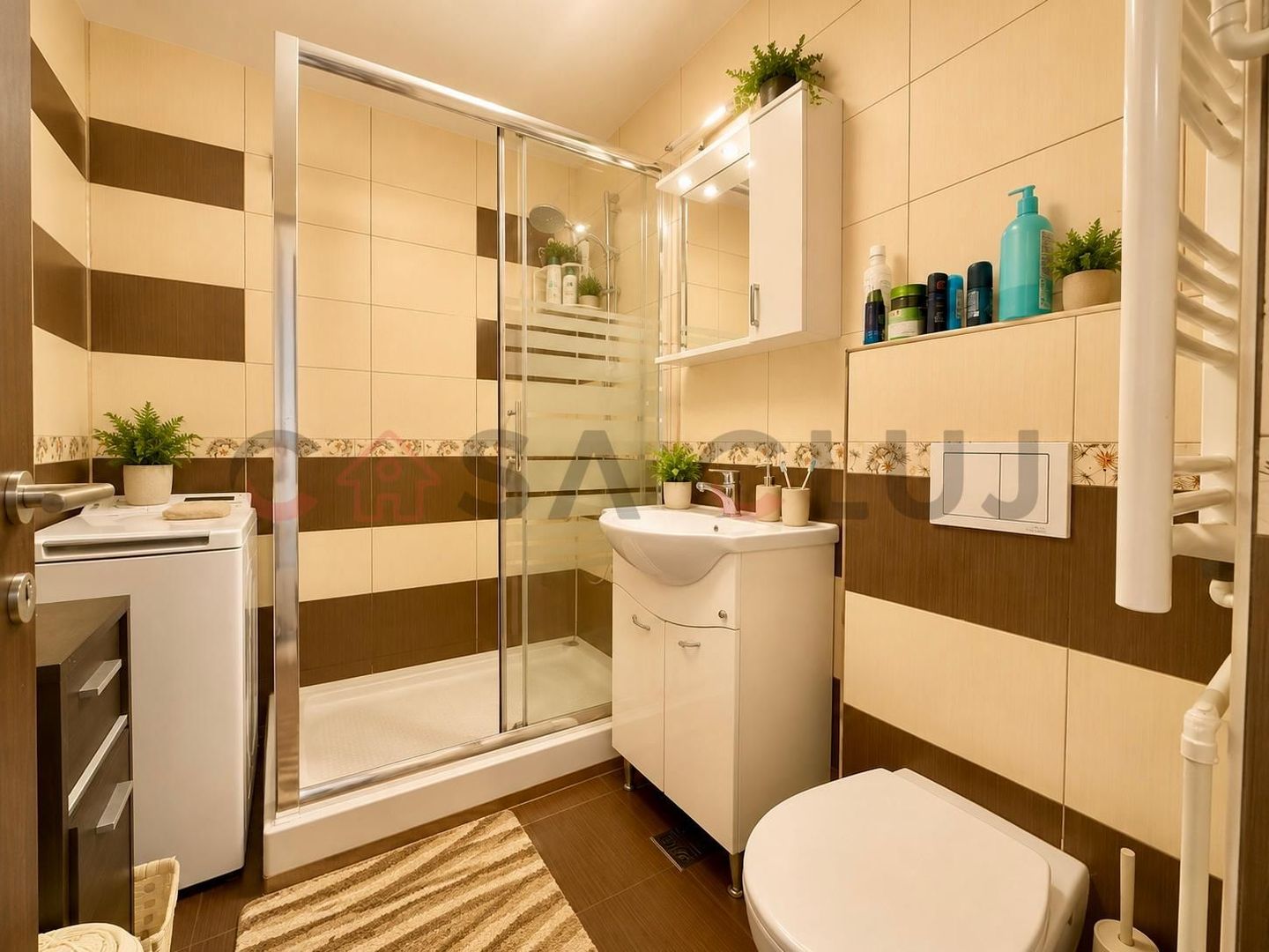2 camere decomandate, etaj intermediar, Între Lacuri - Poză 3