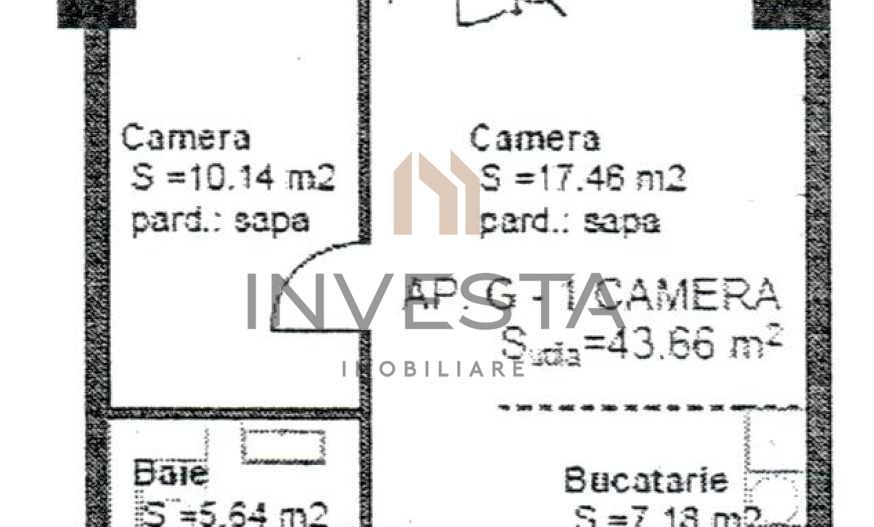 Apartament 2 camere, etaj 1, facilități premium,  Viva City! - Schiță 8