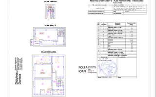 Apartament 5 – 5 camere – 118.6 mp – Parter + Etaj 1 + Mansarda - Poză 1
