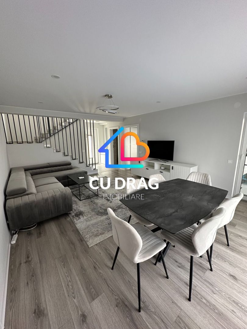 Duplex elegant de închiriat în Șelimbăr complet amenajat gata de mutat - Poză 5