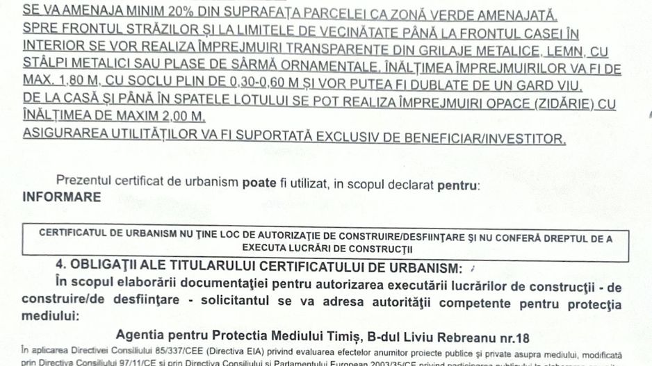 Chișoda – Terenuri ideale pentru casă sau proiect mic de apartamente P+2E - Poză 9