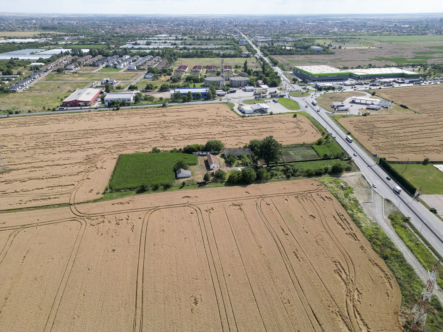 Teren 7653mp cu PUZ aprobat DN Arad Oradea - Poză 9