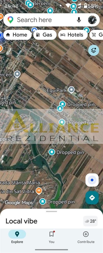 Teren Intravilan 481 mp | Gaz si Curent la Lot | 67 â¬/mp | Comuna Berceni - Poză 3