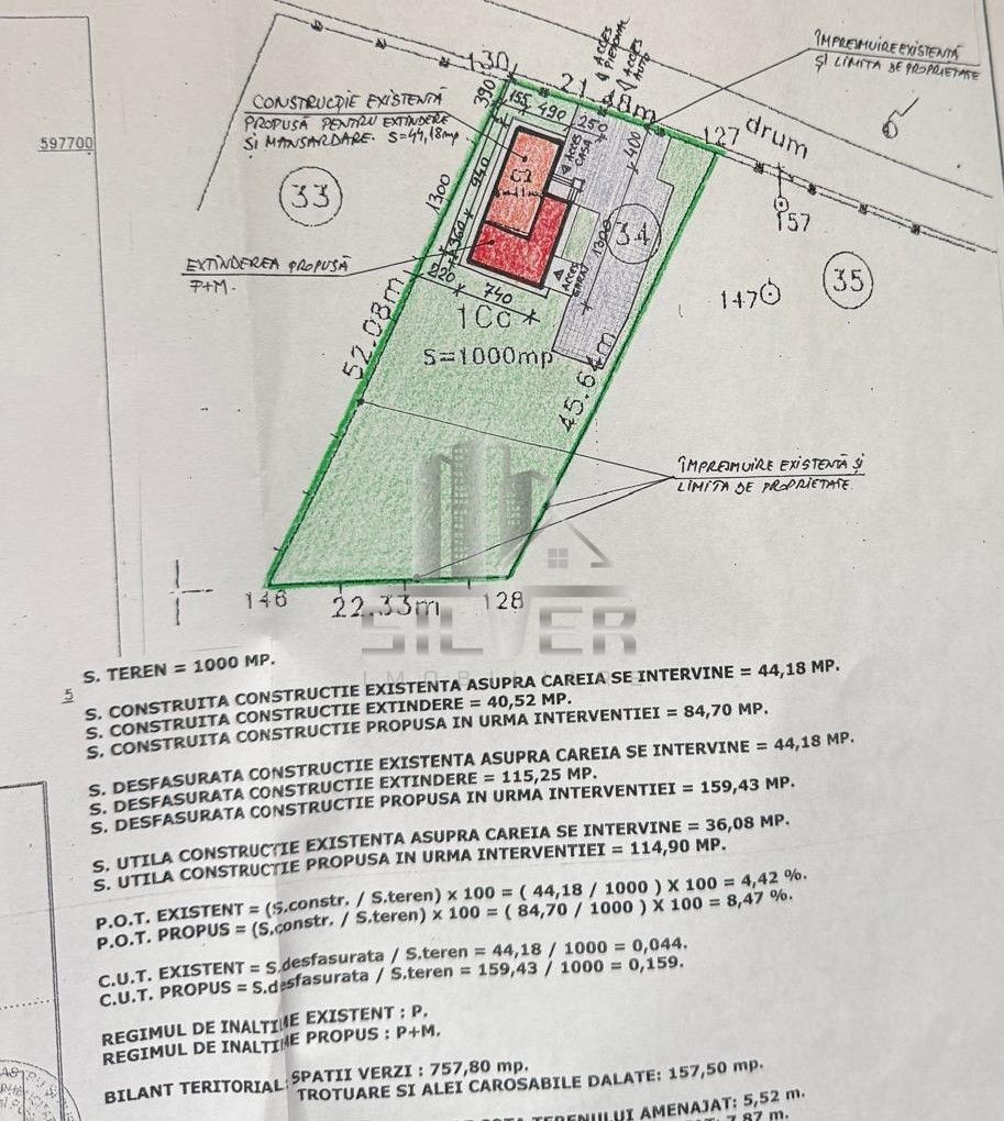 Casa individuala cu teren de 1000 mp in Sanpaul. - Poză 19