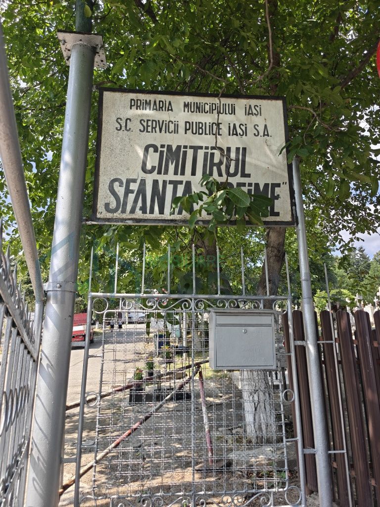 Loc de veci în Cimitirul Sfânta Treime, Păcurari, Iași – Poziționare favorabilă - Poză 2