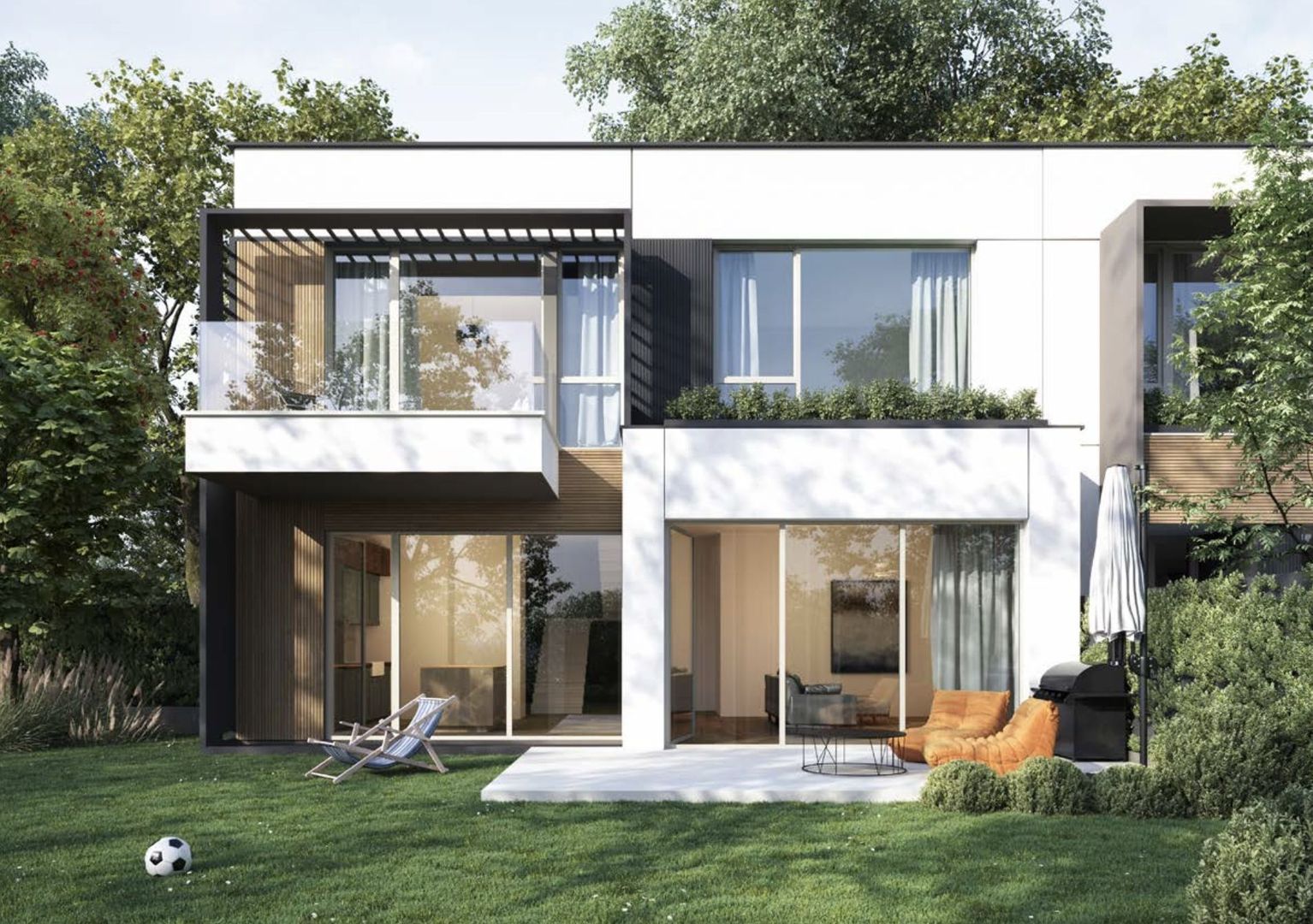 Vila de lux in ansamblu rezidential exclusivist gated-community - Poză 1