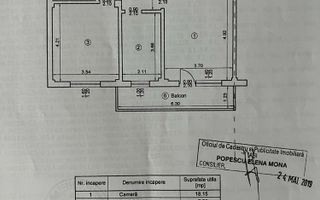 Apartament cu 2 camere, 59,93 mp, etaj 1, loc de parcare, Hlincea, Iași - Poză 1