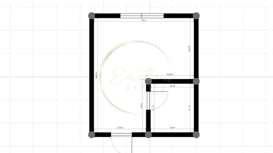 NOU | Garsoniera 1 camere  - Lipovei | GATA DE MUTARE - Schiță 6