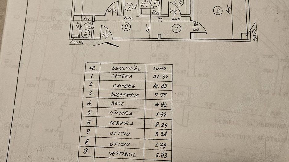 B-dul Unirii, Tribunal, 2 camere decomandate, bloc monolit, direct proprietar - Poză 1