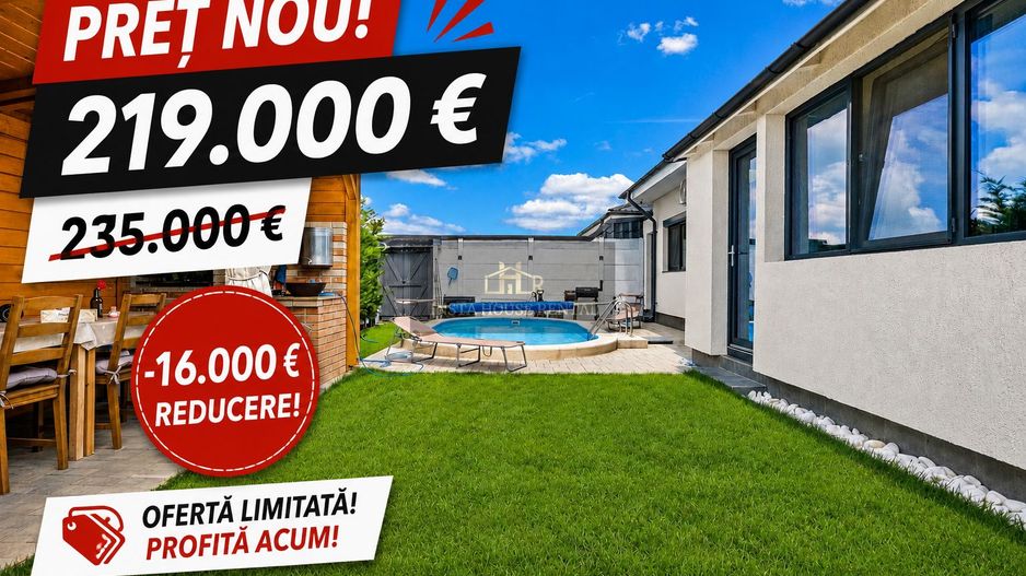 ♦️Vilă individuală TUNARI - piscină proprie | 3 locuri de parcare♦️ - Poză 1