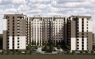 Vânzare, apartament, 2 camere + living, strada Nicolae Dimo, Durlești - Poză 1