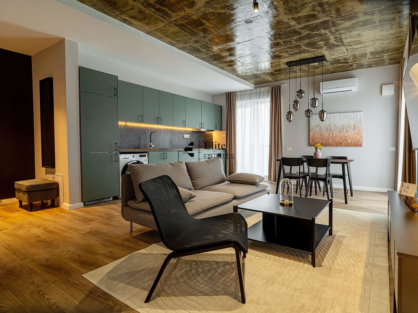 Apartament nou cu 2 camere cu o terasa de 46 mp - Poză 3