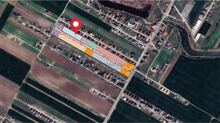 Teren 3580 mp, autorizatie 10 vile P+1 Etaj, Berceni, Mamina - Poză 3