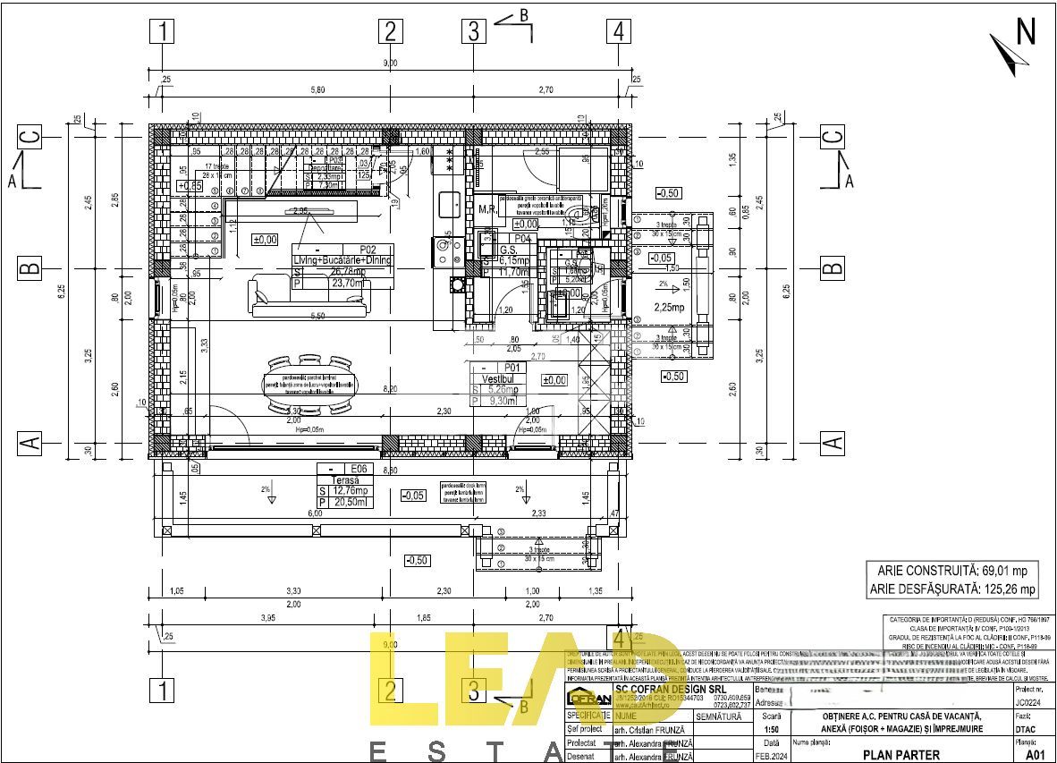 Comision 0%, Casa in constructie P+M, 80 mp utili, cu foisor si teren 504 mp - Poză 5