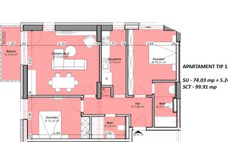 Apartament 3 camere  -Direct  dezvoltator - Poză 2