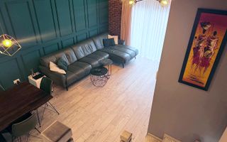 Duplex P+1+M mobilat, 127 mp, curte cu terasă, 3 parcări, Pipera - Voluntari - Poză 2